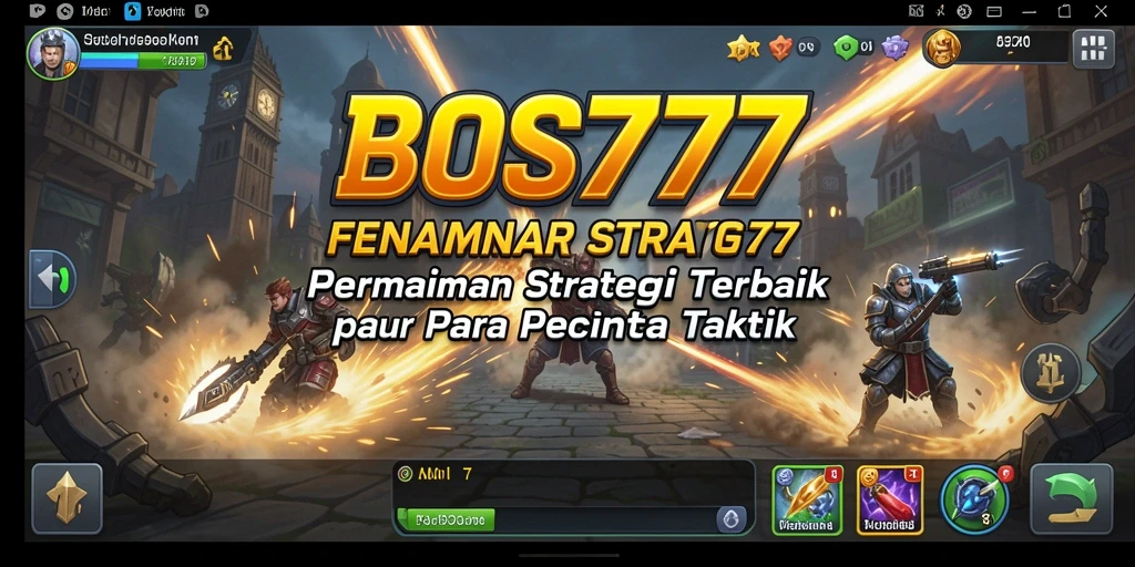 Tampilan gameplay BOS777 yang menakjubkan dan strategi mendebarkan.