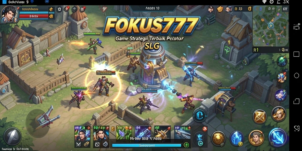 Tampilan gameplay menarik FOKUS777 dengan strategi yang mendalam.