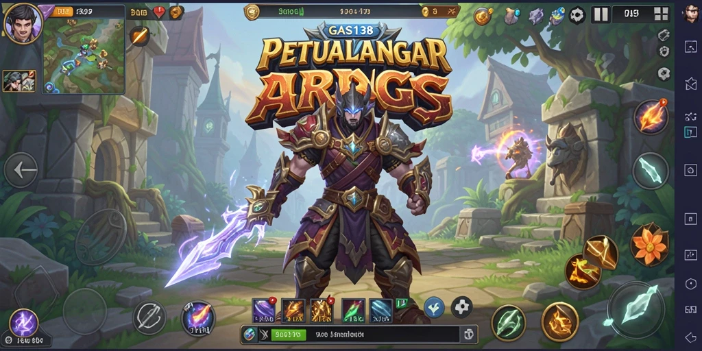 Screenshot gameplay GAS138 menampilkan pertarungan seru dan strategis yang memukau.